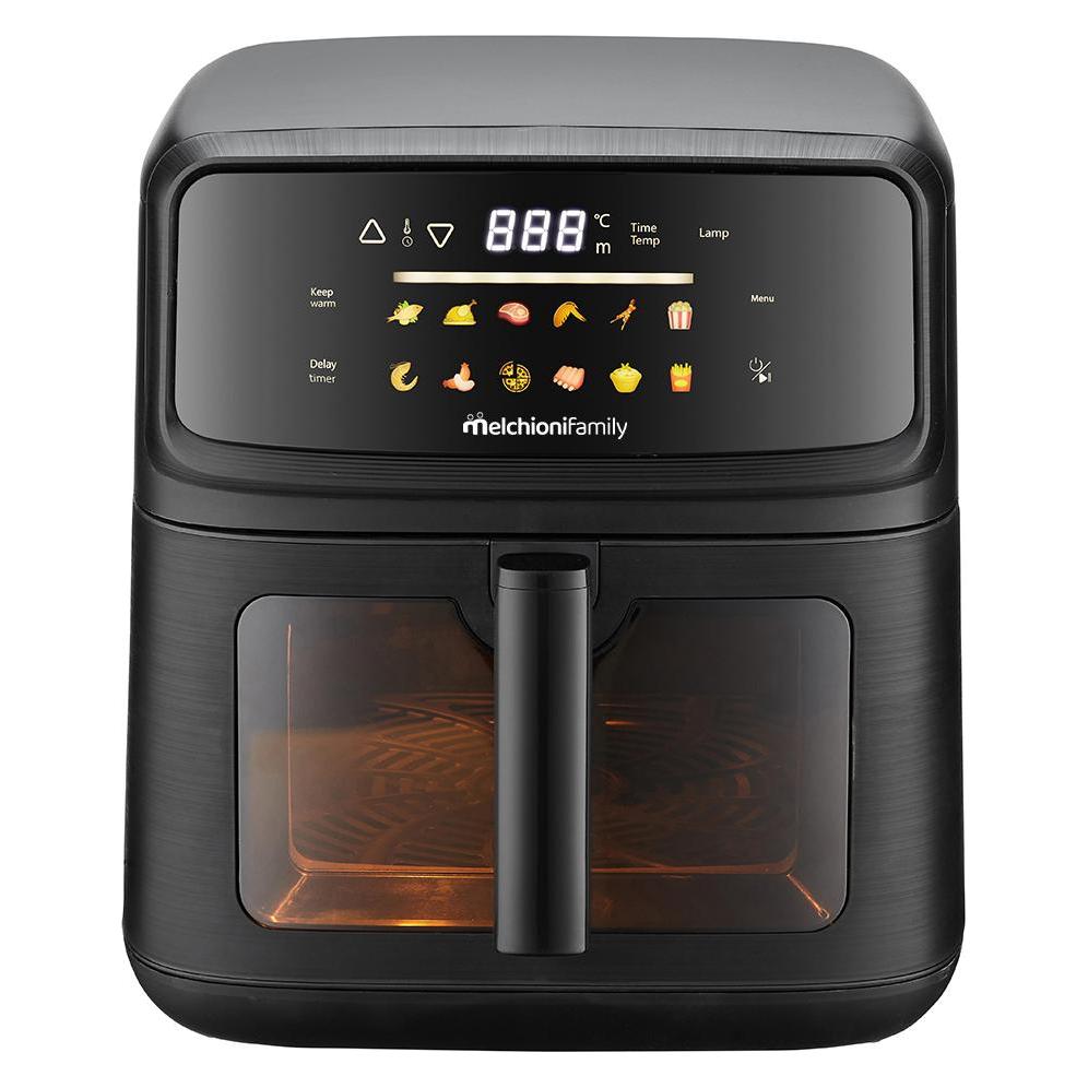 Melchioni Heissluftfritteuse, 10L, Doppelter Widerstand (10 l) (118340057)