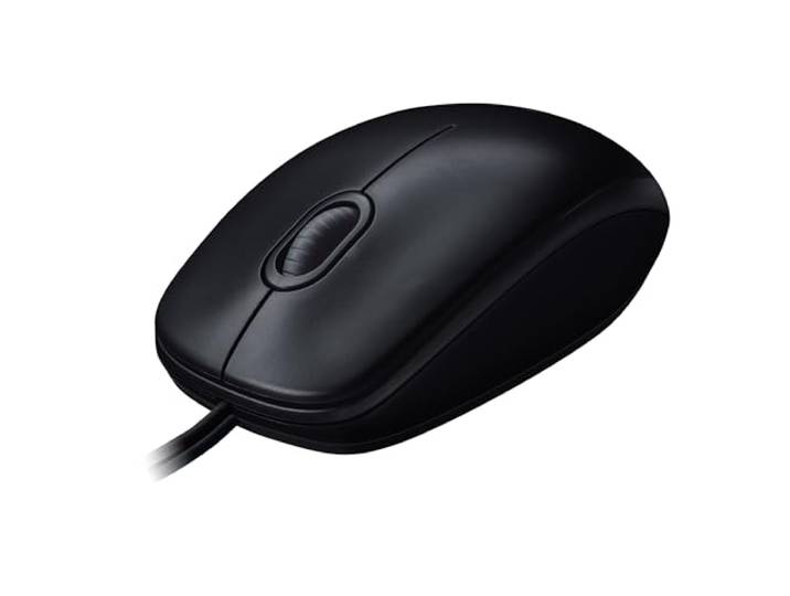 Logitech M100 - Souris Filaire (1000dpi, USB, 3 Boutons) Grey