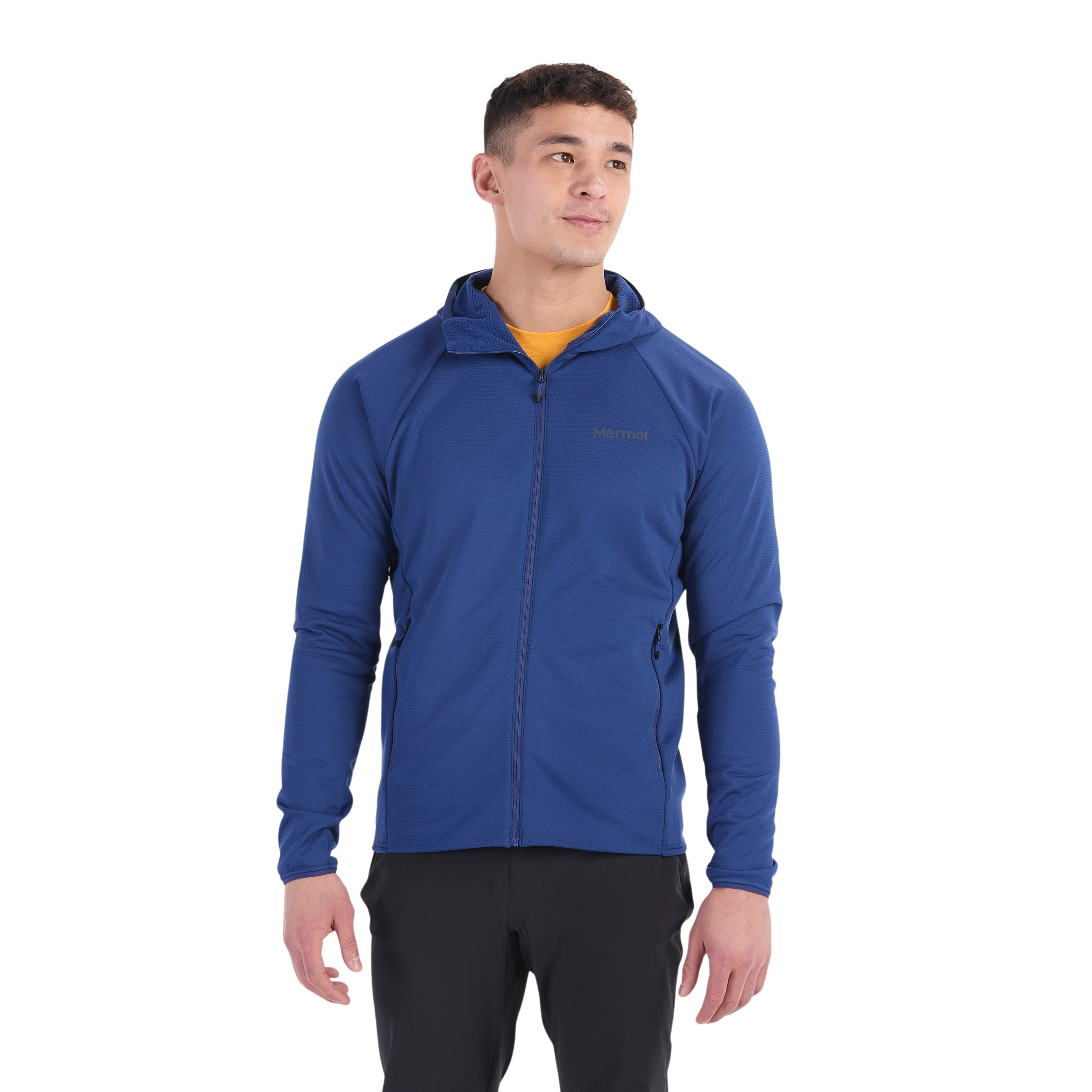 Marmot Leconte Herren Fleecejacke blau Größe XL Trekking Elastisch