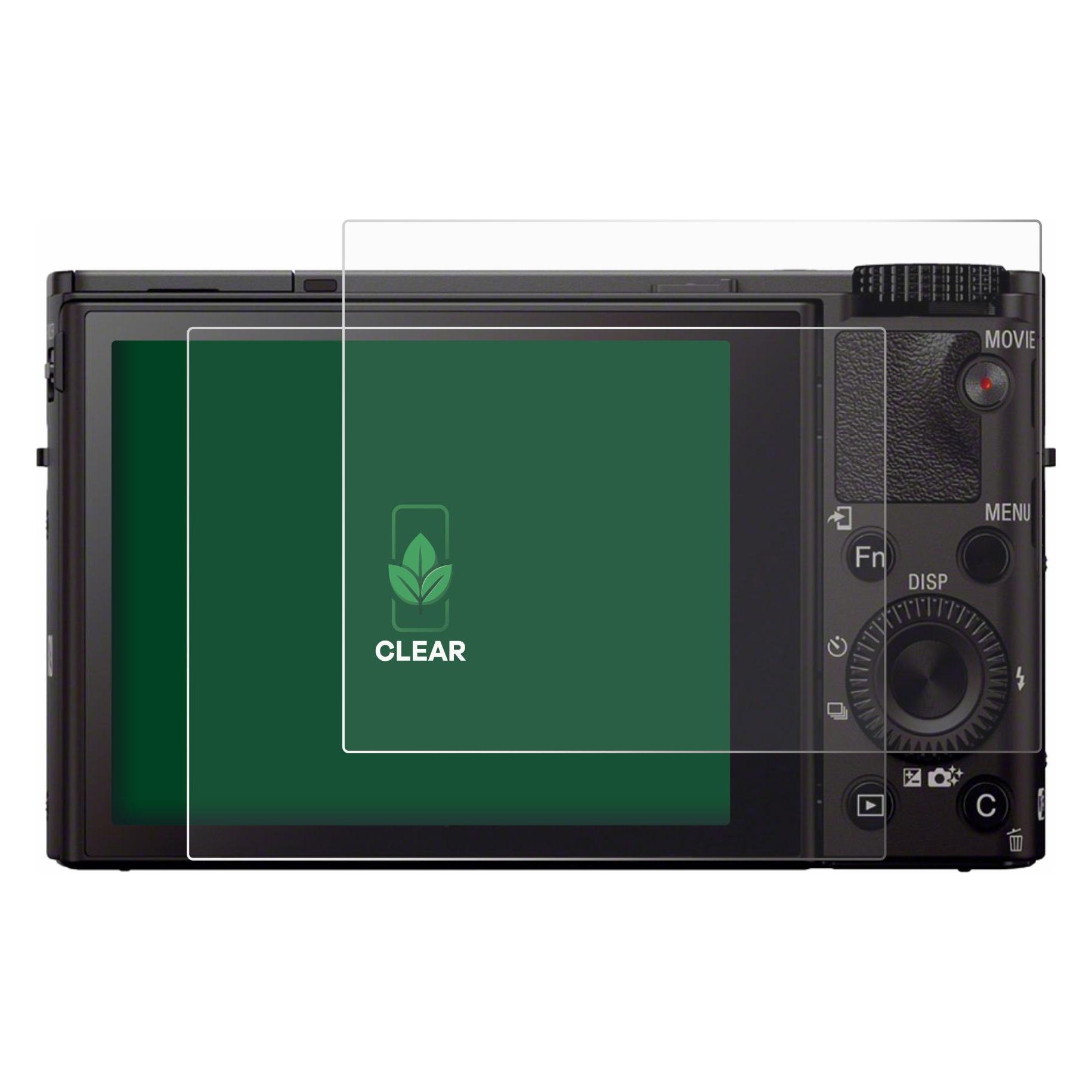 ScreenLeaf Schutzfolie für Sony Cyber-Shot DSC-RX100 III Displayschutz Display Schutz Folie Klar Transparent (6111184)