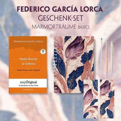 Doña Rosita la soltera Geschenkset (Buch mit Audio-Online) + Marmorträume Basics, Set von Federico García Lorca, EasyOriginal Verlag,