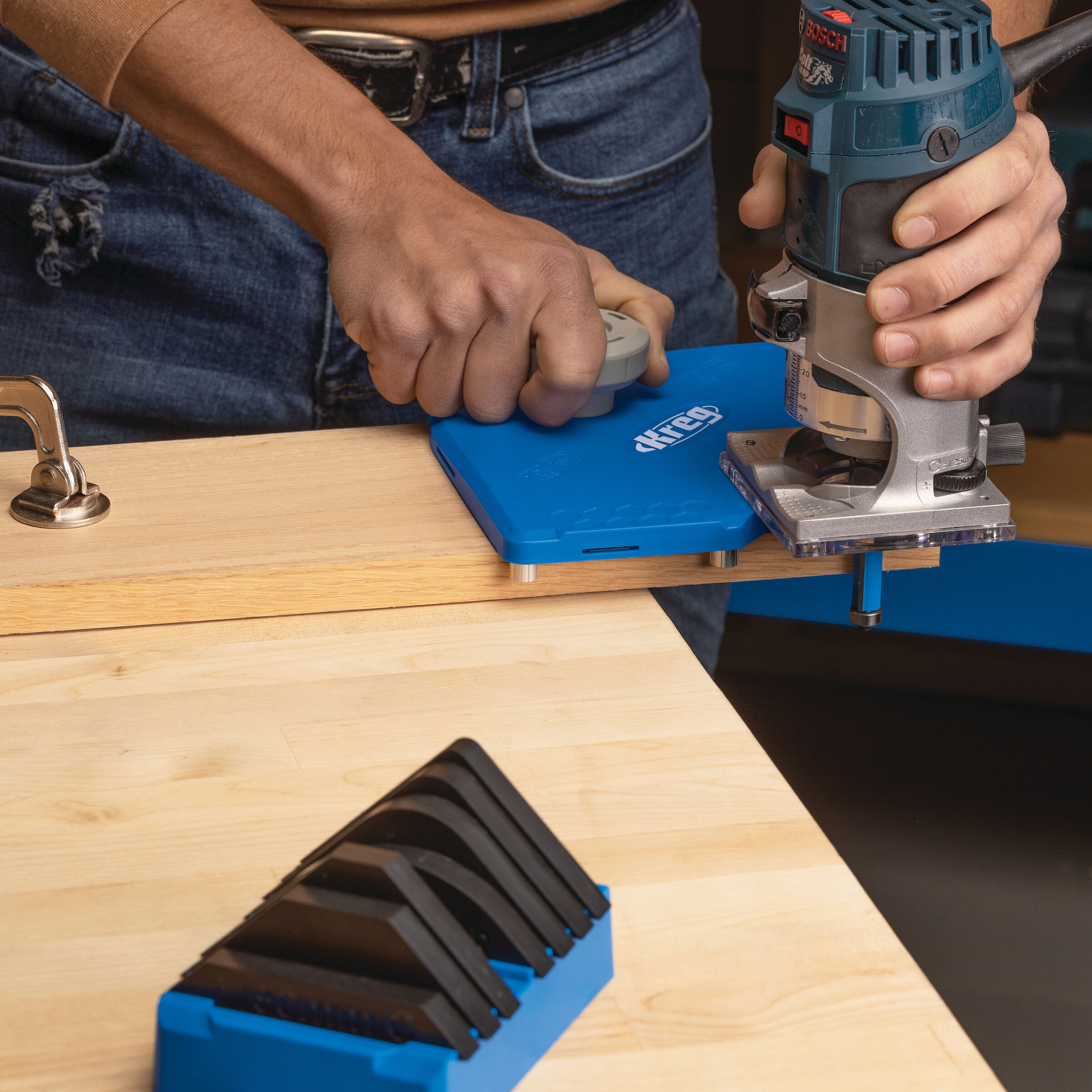 Kreg Europe GmbH Kreg Frässchablonen-Set für Ecken  PRS1000