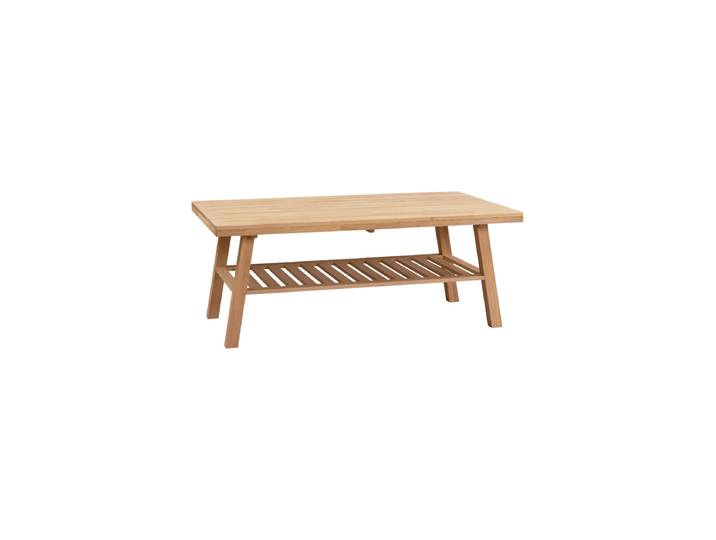 Massivholz Couchtisch „Brooklyn“ 130 x 75 cm Eiche Natural Rowico