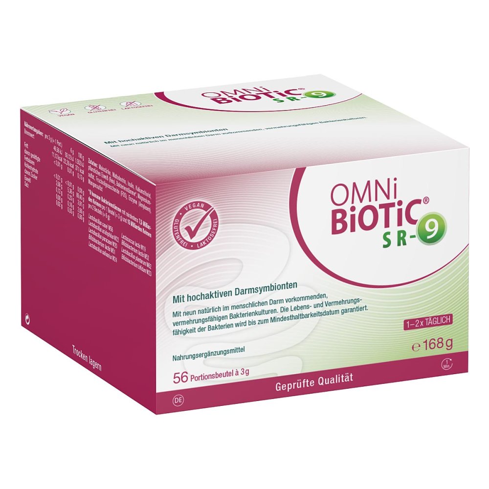 INSTITUT ALLERGOSAN Deutschland (privat) GmbH OMNi BiOTiC SR-9 - Sachets bei mentaler Belastung 15198261