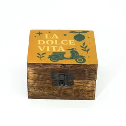 Small Enamelled Box - La Dolce Vita