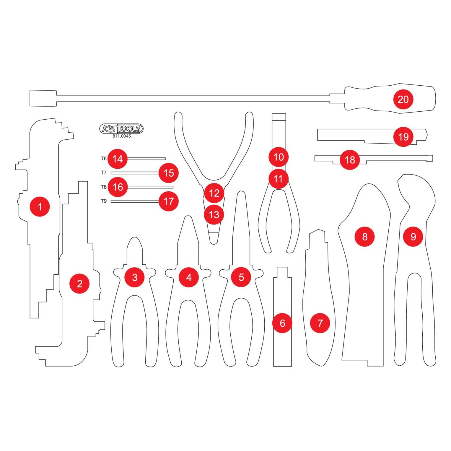 KS Tools 811.0045-97 (811.0045-97)