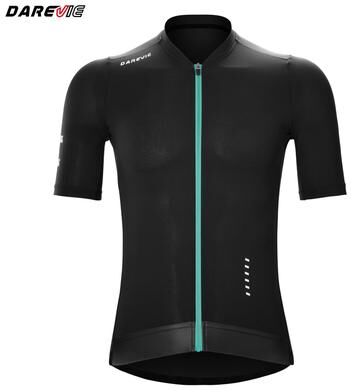 Inspired Finds DAREVIE Men's Cycling Jersey Breathable Quick Dry Bike Shirt With Cool Technology For Men & Women black Currant 2xl