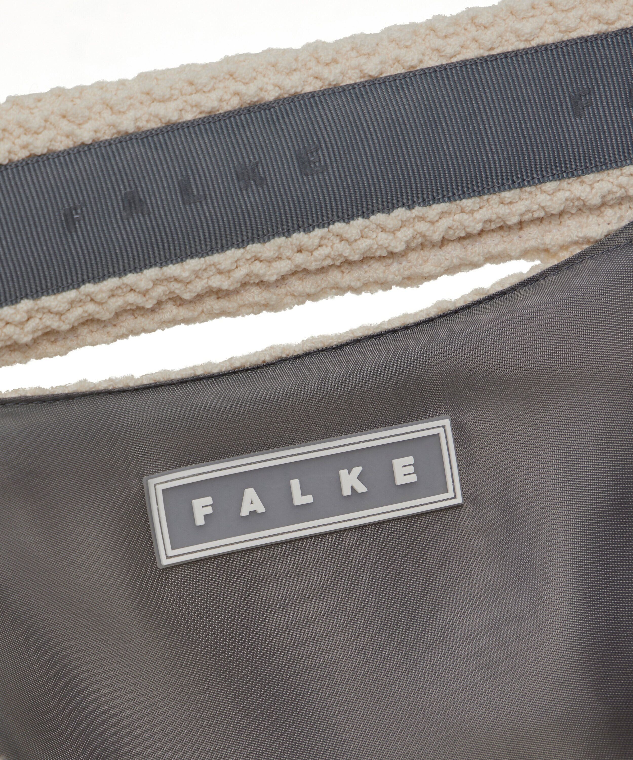 Freizeittasche FALKE "FALKE Tasche", Damen, Gr. onesize, off, weiß (2010), Taschen Freizeittasche