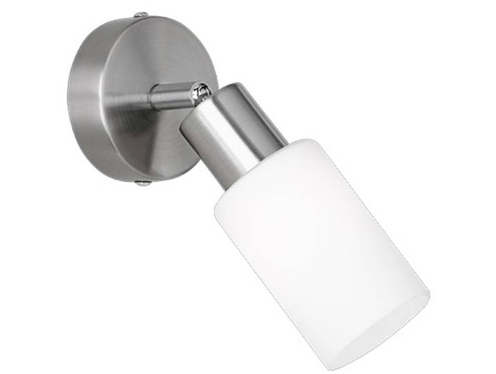 LED Wandspot - Trion Smast - E14 Fitting - Rond - Mat Nikkel - Aluminium