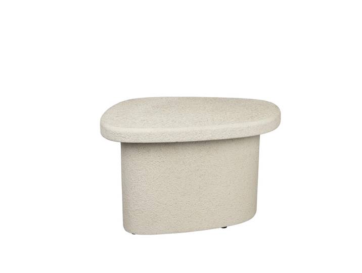 Beistelltisch Dutchbone Veda 57x45 cm, Beige, Rechteckig, Neu Tisch - Optimal für moderne Büroeinrichtung