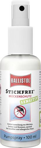 Ballistol Stichfrei Sensitiv 29615 Insektenschutz-Spray Abwehrstoff Transparent 100ml