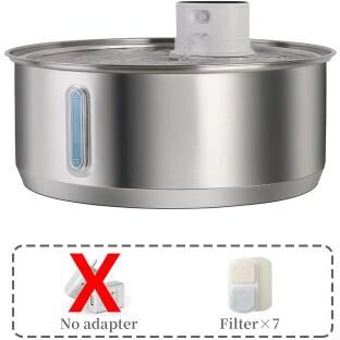 Inspire Essentials 8L Automatic Stainless Steel Pet Water Fountain For Dogs And Cats 3