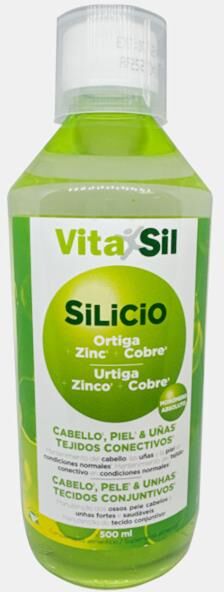 VITASIL SILICIO ORGANICO BIO-ACTIVADO + COBRE & ZINCO 500m
