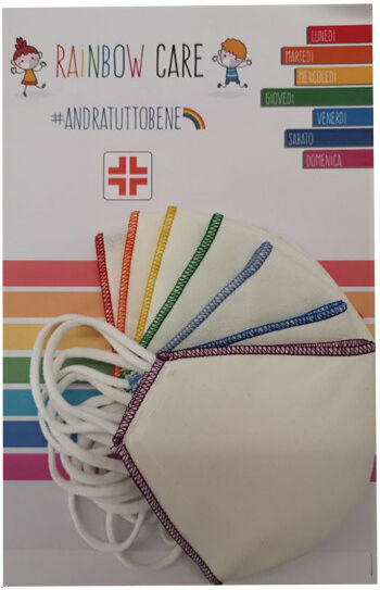 Fp Style Mascherina Rainbow Care 7pz