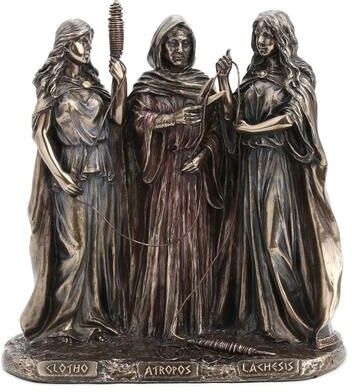 Veronese Design 7.48 in H The Three Fates of Destiny Poly Resin