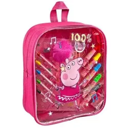 Undercover, Kindergartentasche, Rucksack mit Aufdruck Peppa Pig mehrfarbig