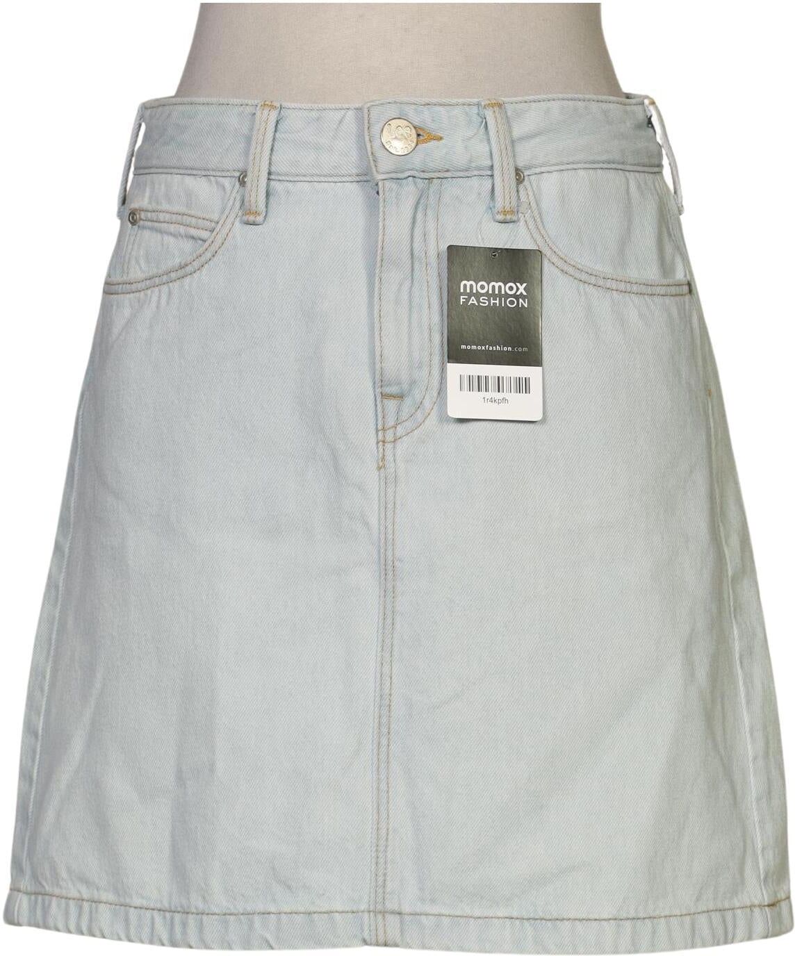 Lee Damen Rock, Hellblau, Gr. W26, Baumwolle - Second Hand