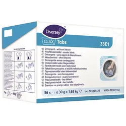 Clax Tabs 33E1 56 Tabs Waschmittel für Weiß- und Buntwäsche