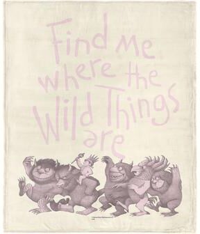 Northwest Warner Brothers Where the Wild Things Are Silk Touch Throw Blanket