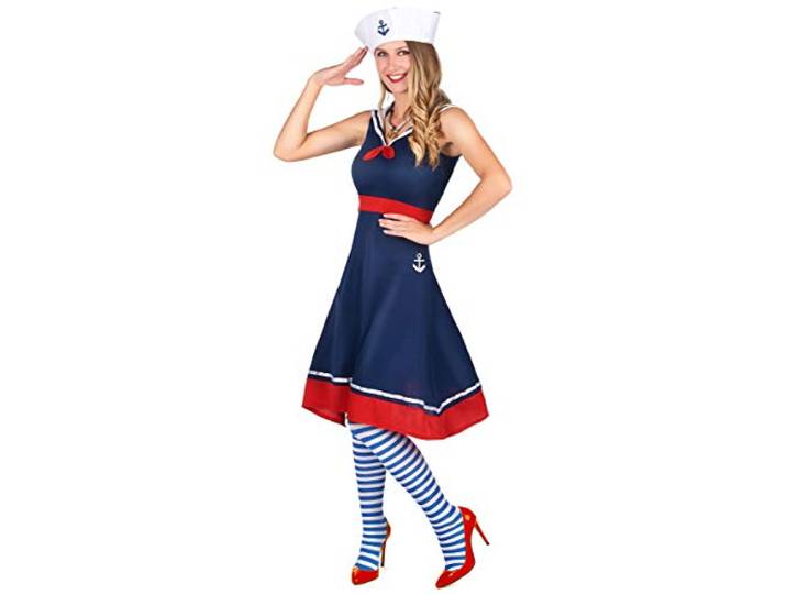 DEGUISE TOI - Retro sexy matrozen kostuum voor vrouwen