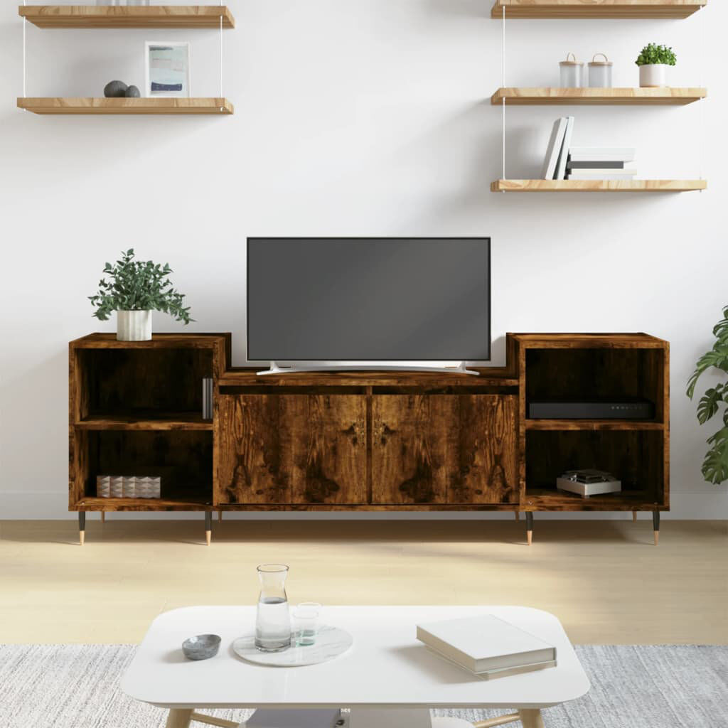 Fairmont Park Stratmoor TV Cabinet Engineered Wood to 70" Smoked oak 70"