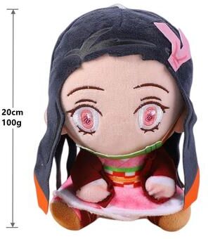 JoyToys Demon Slayer Plush Doll Anime Stuffed Toy Tanjiro Nezuko Kimetsu No Yaiba Collectible Gift e