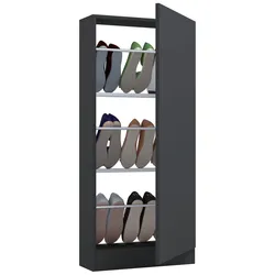VCM Holz Schuhschrank Schuhkommode Schuhregal Schuhständer Fulisa L