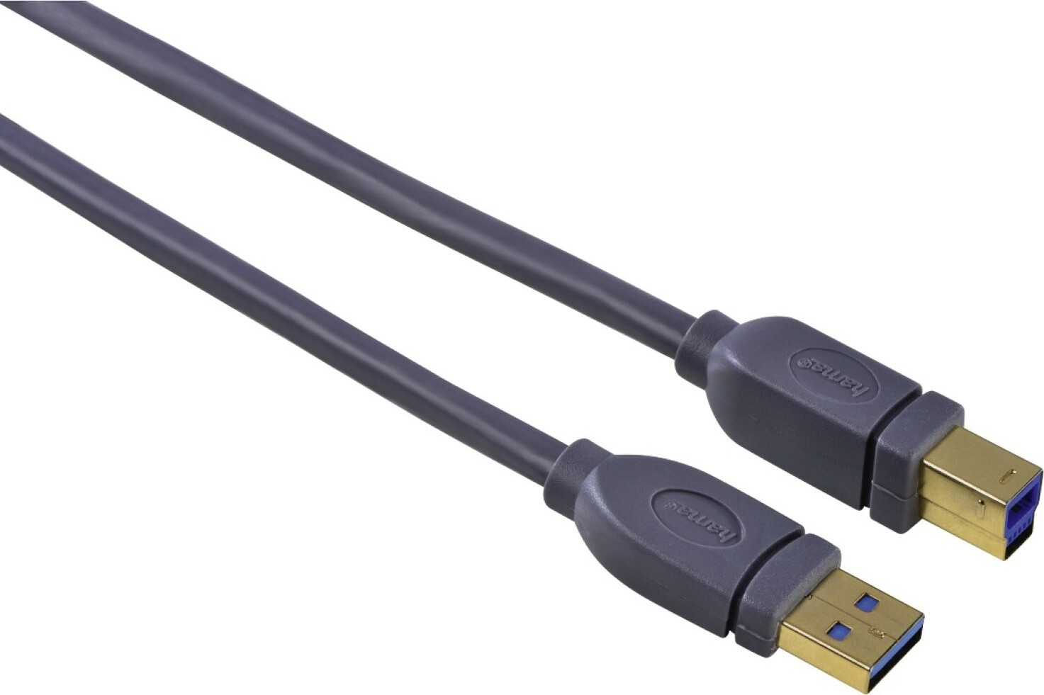 Hama USB 3.0-kabel, 1,8 meter, verguld