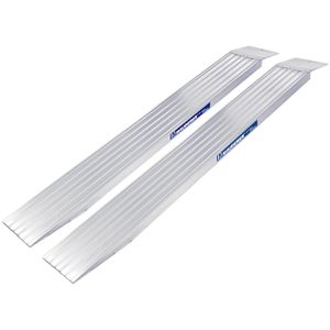 Mauderer Auffahrrampe SuperLeicht CO25/11, 2 Stück, 250cm Länge, aus Aluminium, 1300kg Tragkraft