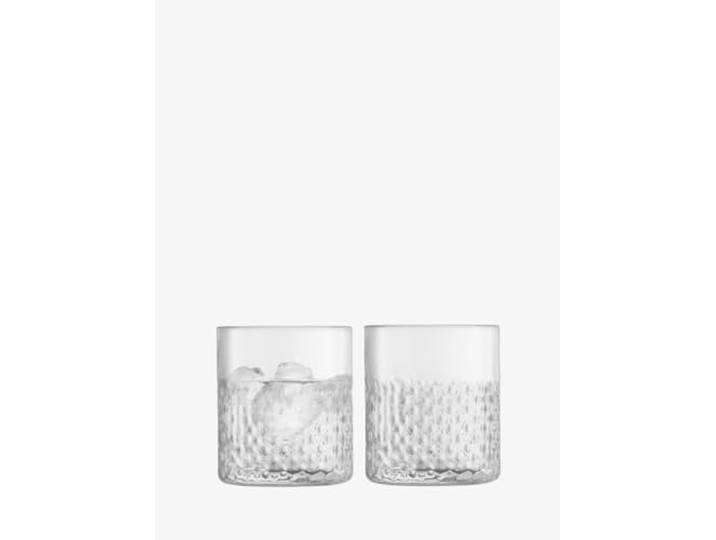 LSA Rieten beker 330ml helder x 2