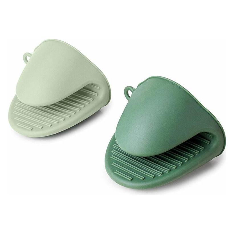 Ibili Set Silikonhandschuhe 8.5 x 9 cm Ideal zum Kochen und Backen (Silikon) (691600)