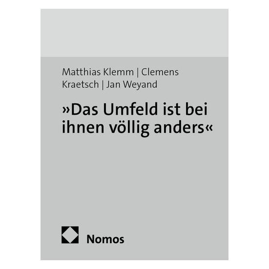 Edition Sigma 'Das Umfeld ist bei ihnen völlig anders' (Deutsch, Clemens Kraetsch, Jan Weyand, Matthias Klemm) (55407108)