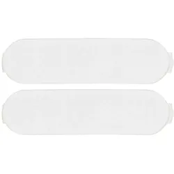 Kopp 376002006 BLUE ELECTRIC - Doppel-Sichtfensterclip, Farbe: arktisweiß