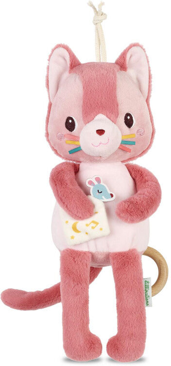 Peluche musicale phosphorescente Jeanne le chat - Lilliputiens