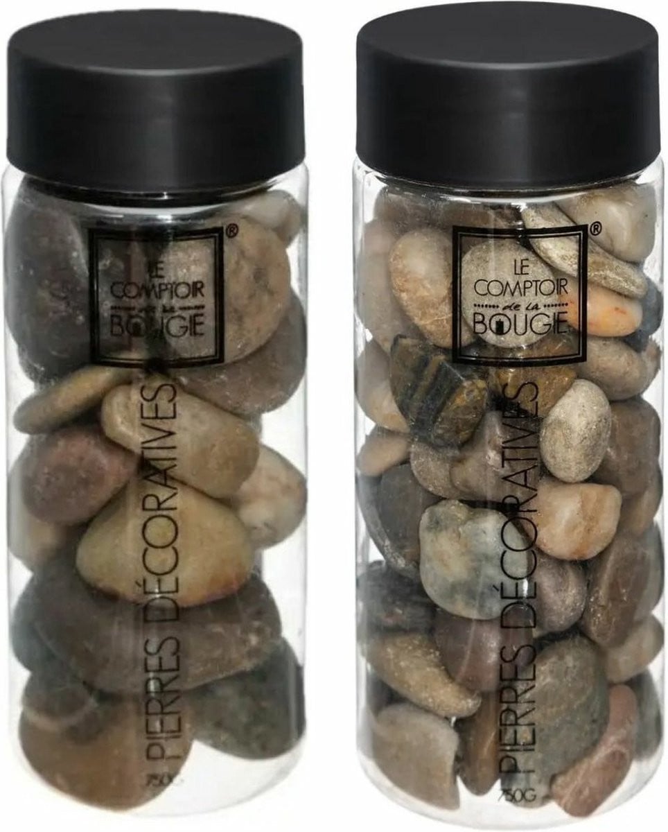 Atmosphera Decoratiestenen bruin - 750 gram - voor aquarium en vazen