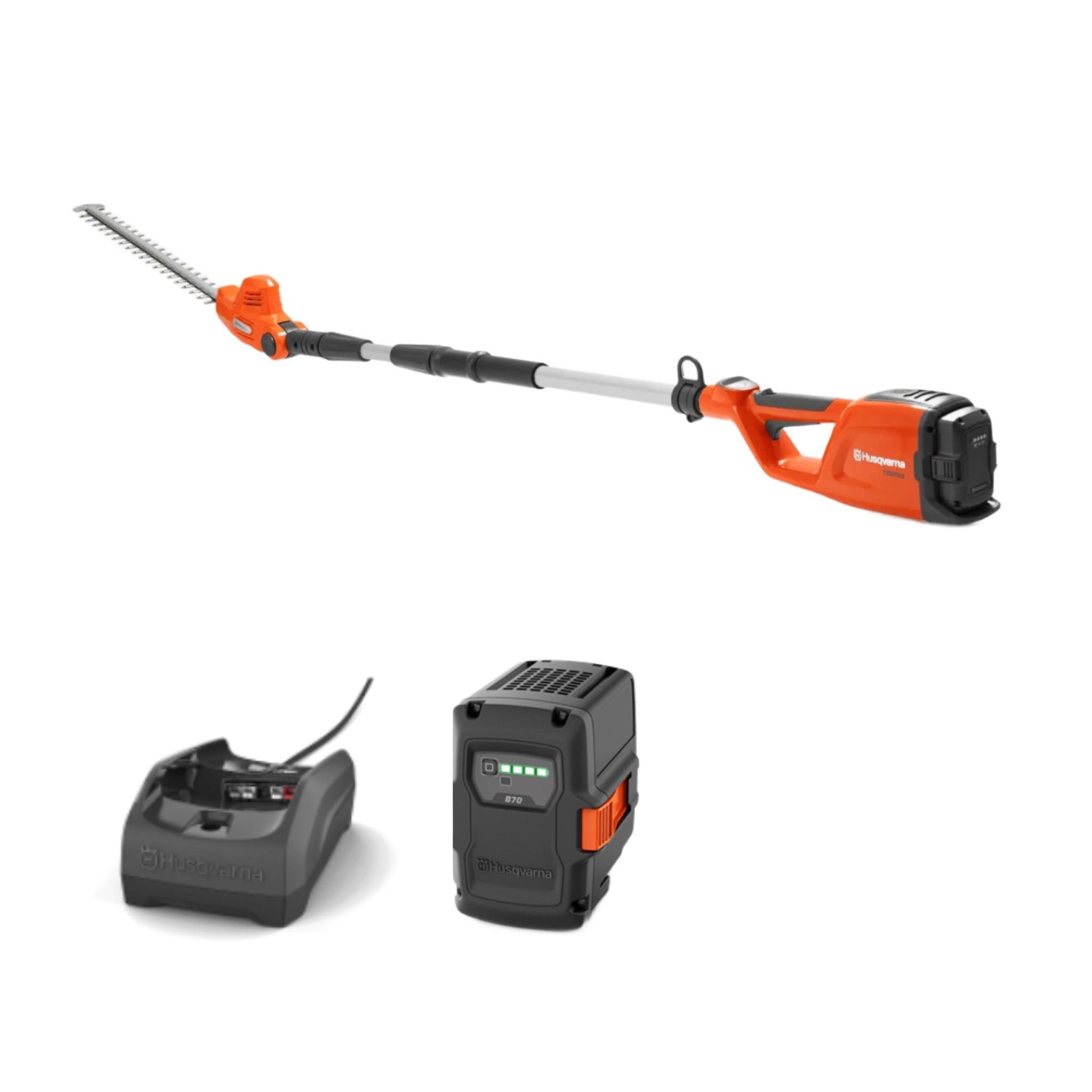 Husqvarna 120iTK4-H, Akku, 36 V, Lithium-Ion (Li-Ion), 2 Ah, 4,53 kg, 2870 mm