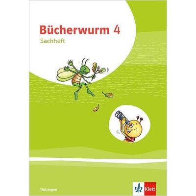 Bücherwurm Sachunterricht 4. Arbeitsheft mit Reisefibel Klasse 4. Ausgabe für Thüringen ab 2019, Geheftet von , Klett Schulbuchverlag,