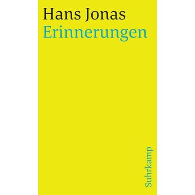 Erinnerungen, Taschenbuch von Hans Jonas, Suhrkamp, 978-3-518-45684-2