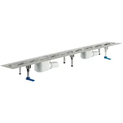 Duschrinne CeraLine F Duo 1200 mm, DN 50