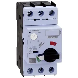 Weg, Schutzschalter, MPW40-3-C025 Motorschutzschalter einstellbar 0.25 A 1 St.