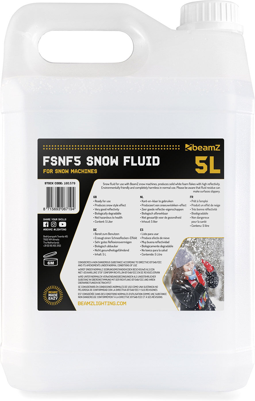 Beamz Fsnf5 Schnee-Fluid 5l