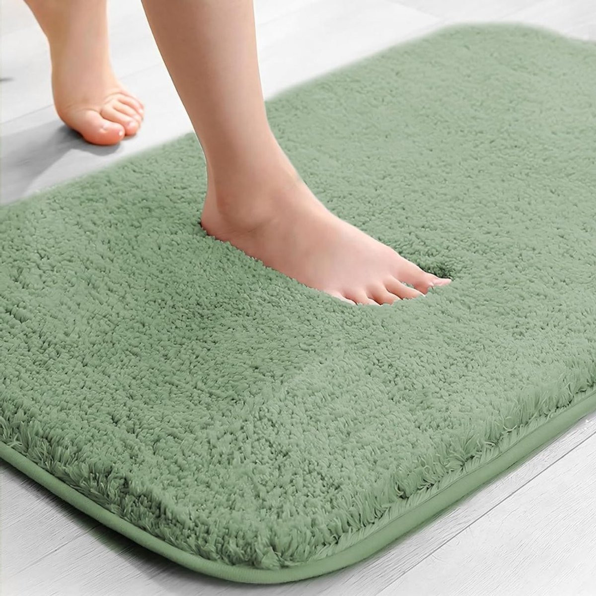 Zolvano Badmat Anti Slip Douchemat Lichtgroen