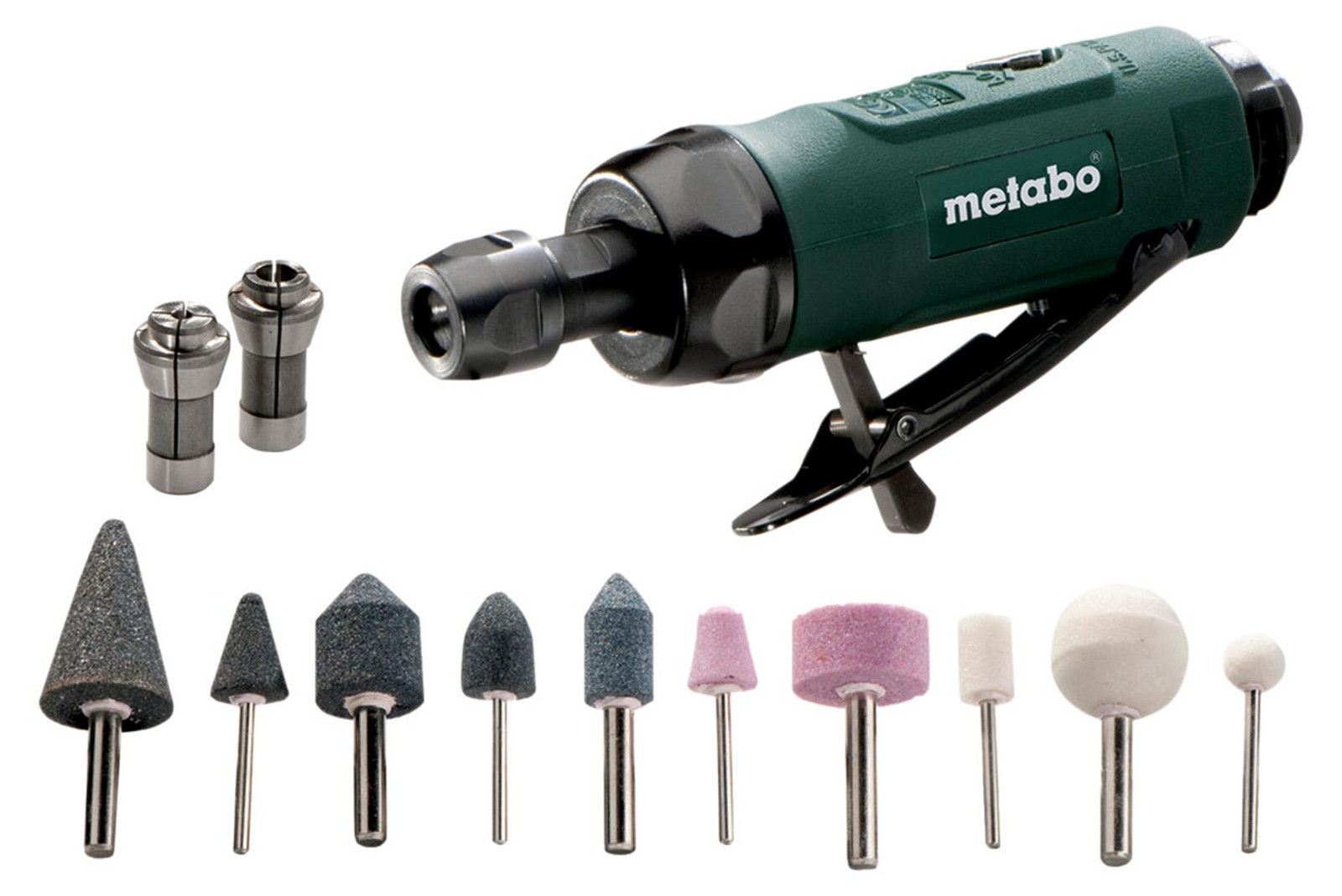 Metabo luchtdruk-schuurmachine DG 25 set in K-koffer, 604116500
