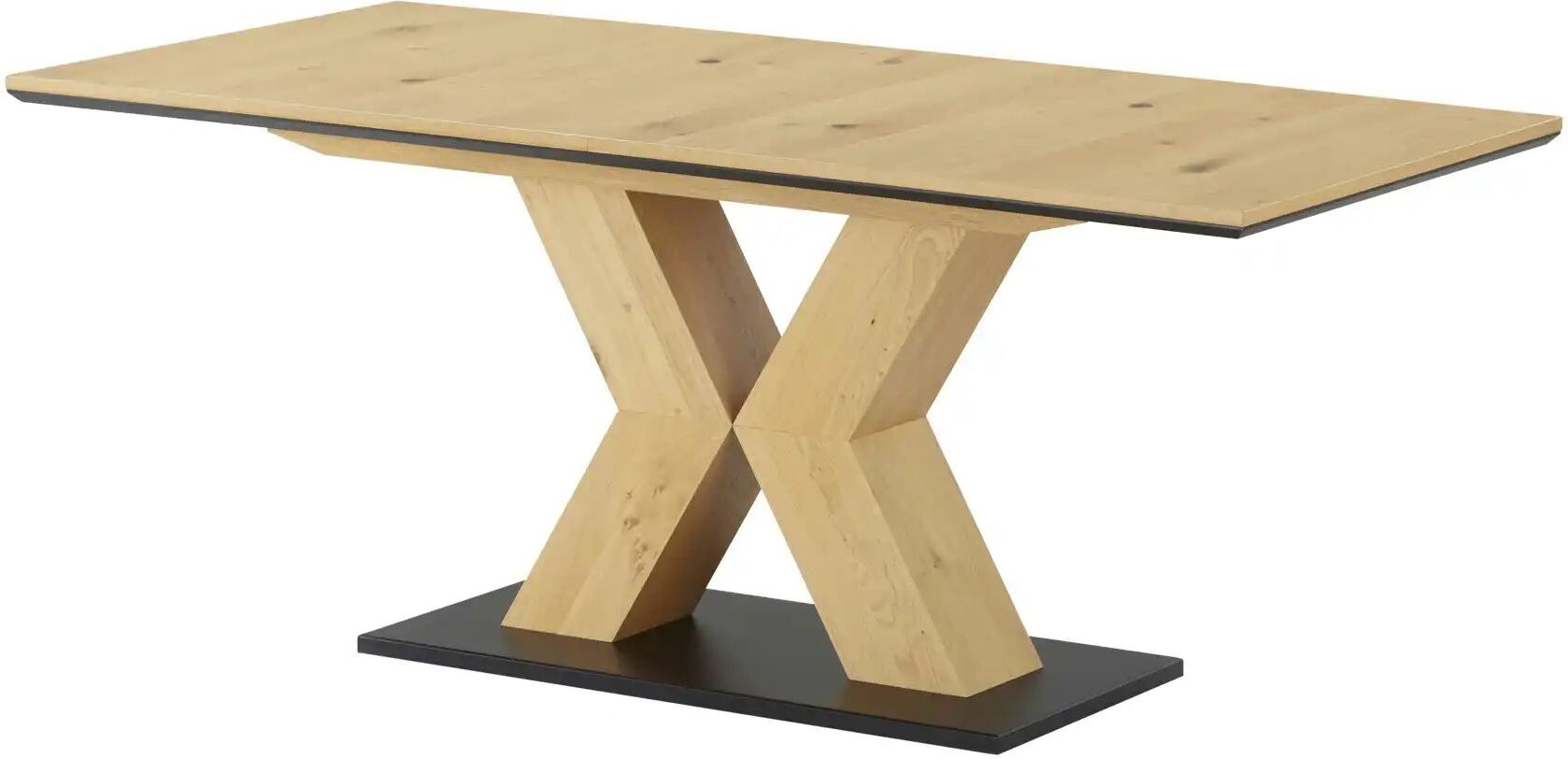 Wohnwert Esstisch  Die Säule ¦ holzfarben ¦ Maße (cm): B: 90 H: 76