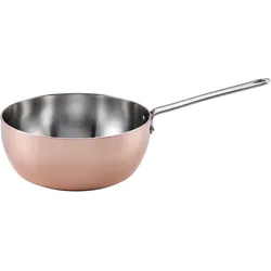 Scanpan Sauteuse Maitre D’ Ø 20 cm - Induktion, Pfanne + Kochtopf, Kupfer, Silber