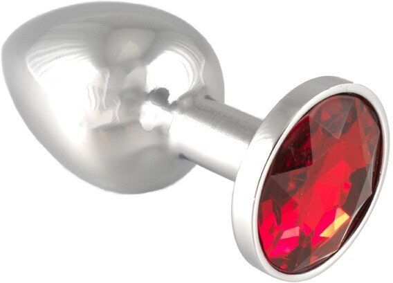 Rimba Anus piquet PETIT avec cristal rouge S