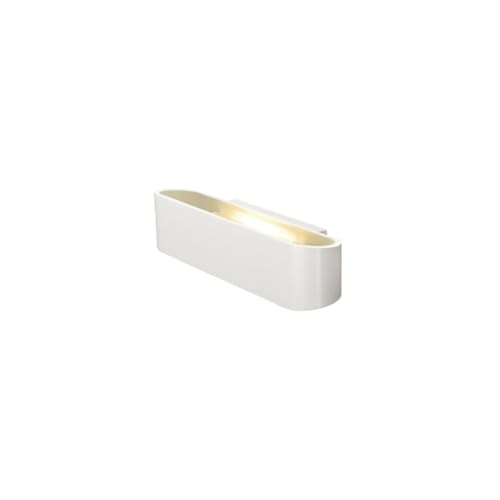 SLV OSSA Ovaal Wandlamp Wit - Opbouwverlichting met Up-and-Down Licht - R7s - Max. 120W