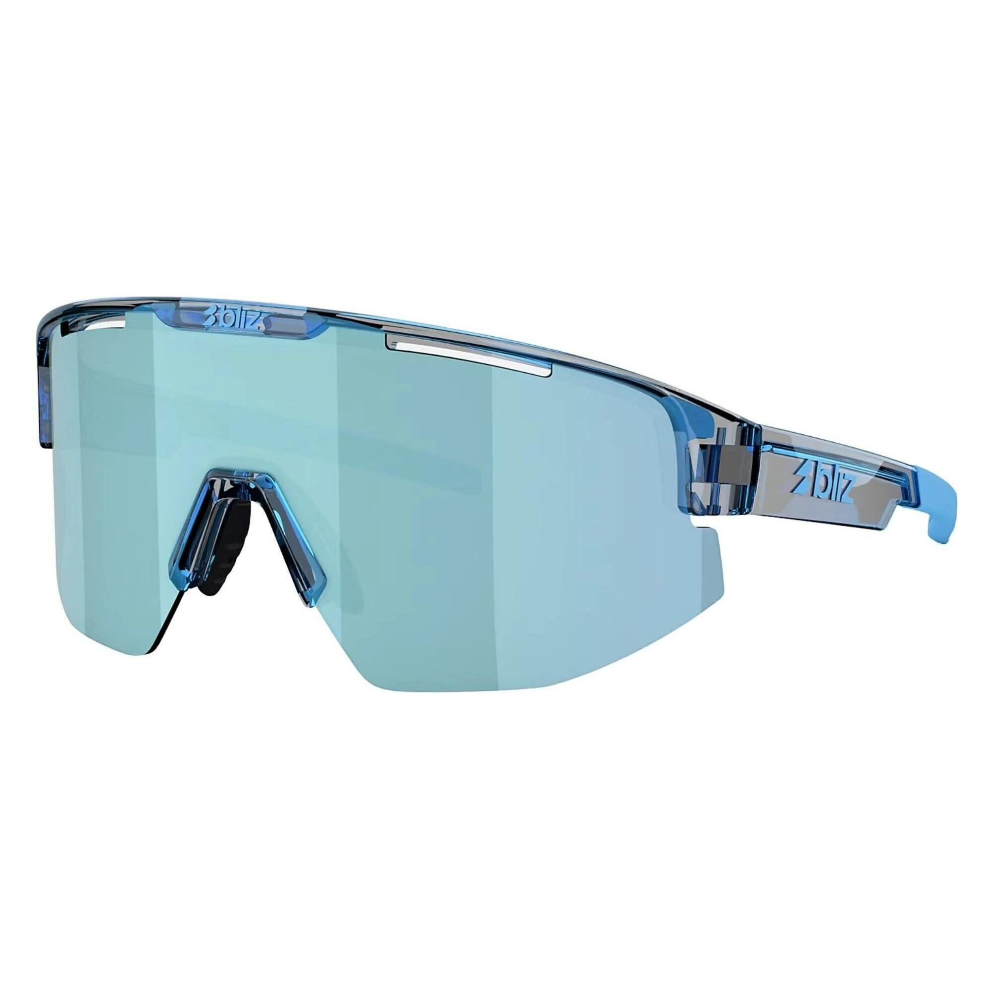 Bliz Matrix (Blue transparent, matte transparent navy, Ice Blue Lens, Smoke w Ice Blue multi) (0ZB700470042633)