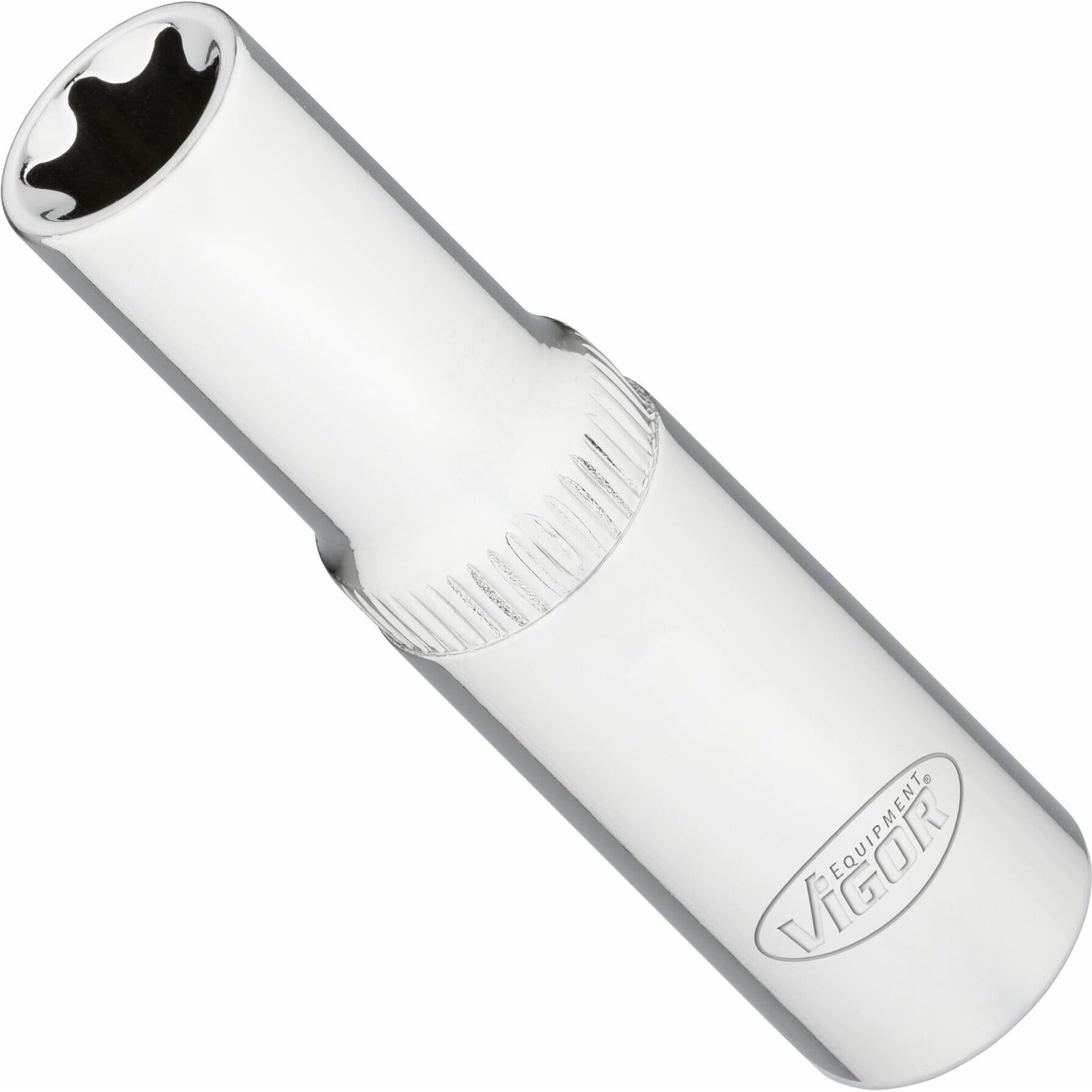 VIGOR T Steckschlüsseleinsatz, lang, V7014-12, 3/8 Zoll (10 mm) Vierkant, E Profil, SW E12)