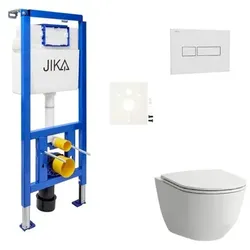 Jika Wand-WC Set für Vorwandmontage + Laufen WC SIKOJSL1